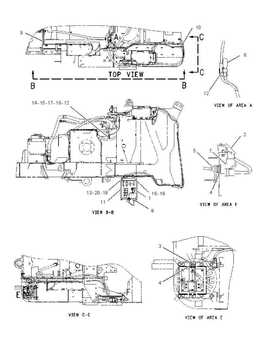 WIRING GP-HYDRAULIC GENERATOR 1728284 CAT