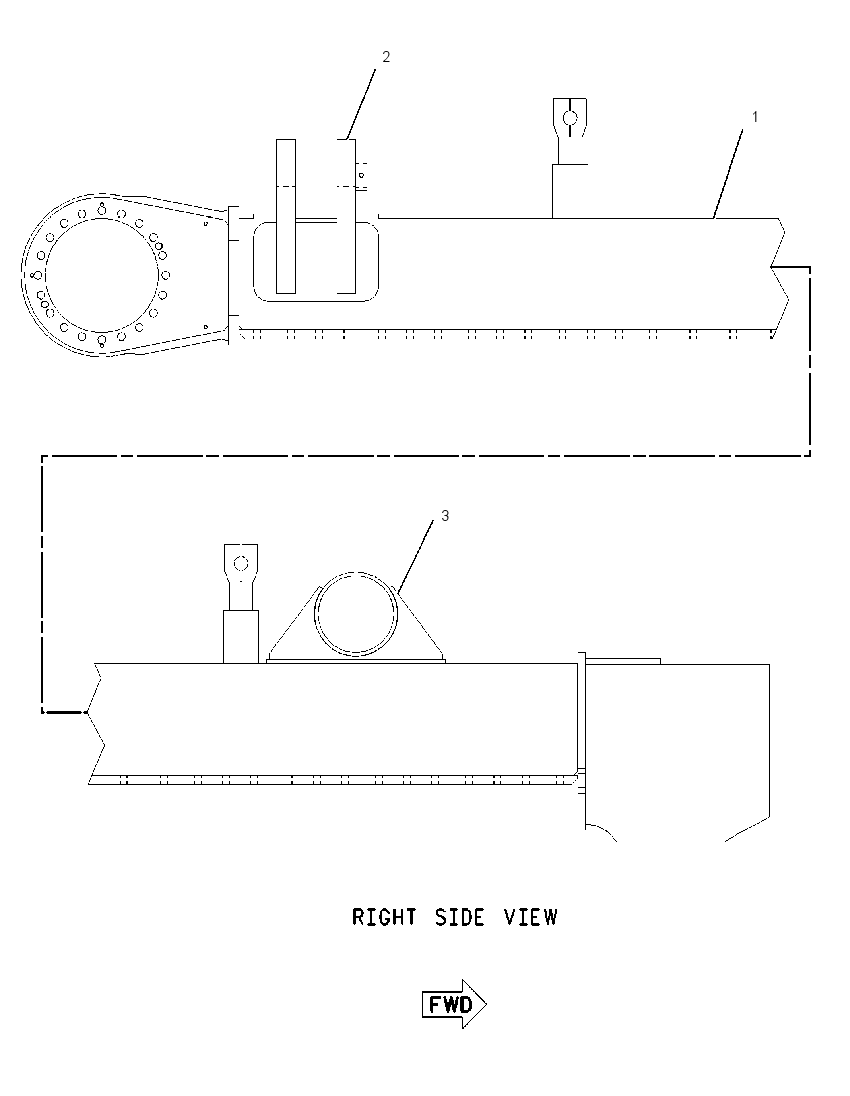 FRAME AS-TRACK ROLLER-LH 1C7751 CAT