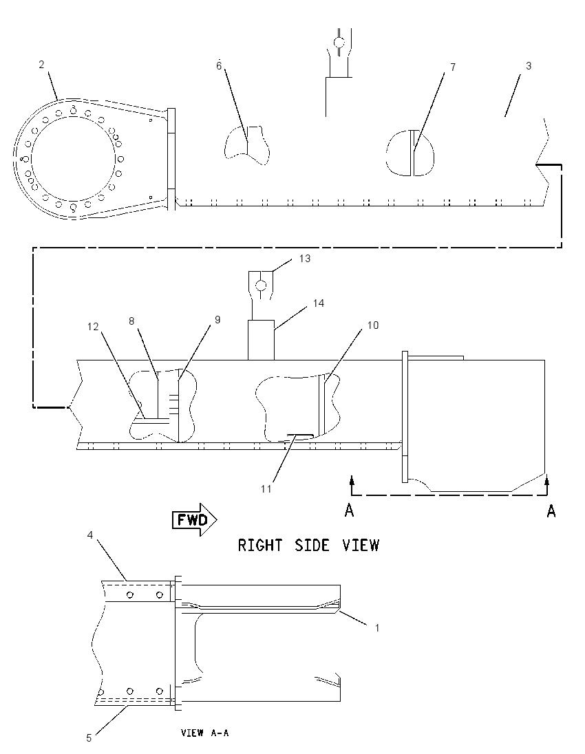 FRAME AS-TRACK ROLLER 1C9825 CAT