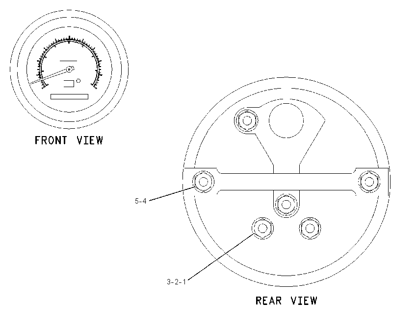 SPEEDOMETER GP 1556004 CAT