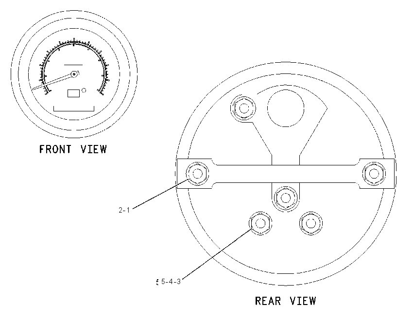 SPEEDOMETER GP 1556007 CAT