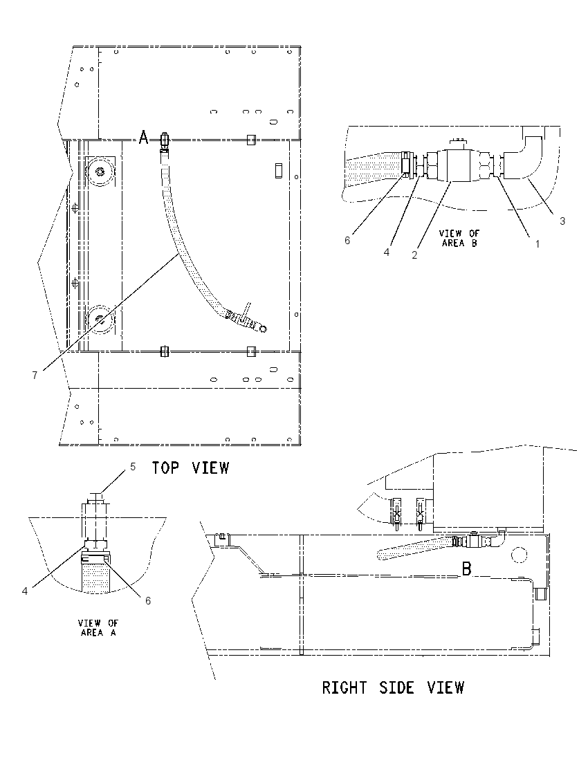 LINES GP-COOLANT DRAIN 1692155 CAT