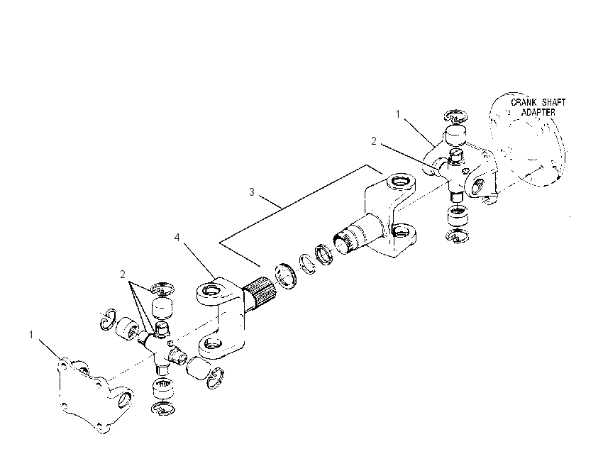 UNIVERSAL JOINT GP-PUMP DRIVE 0777813 CAT