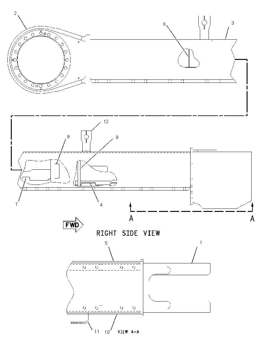 FRAME AS-TRACK ROLLER 1359289 CAT