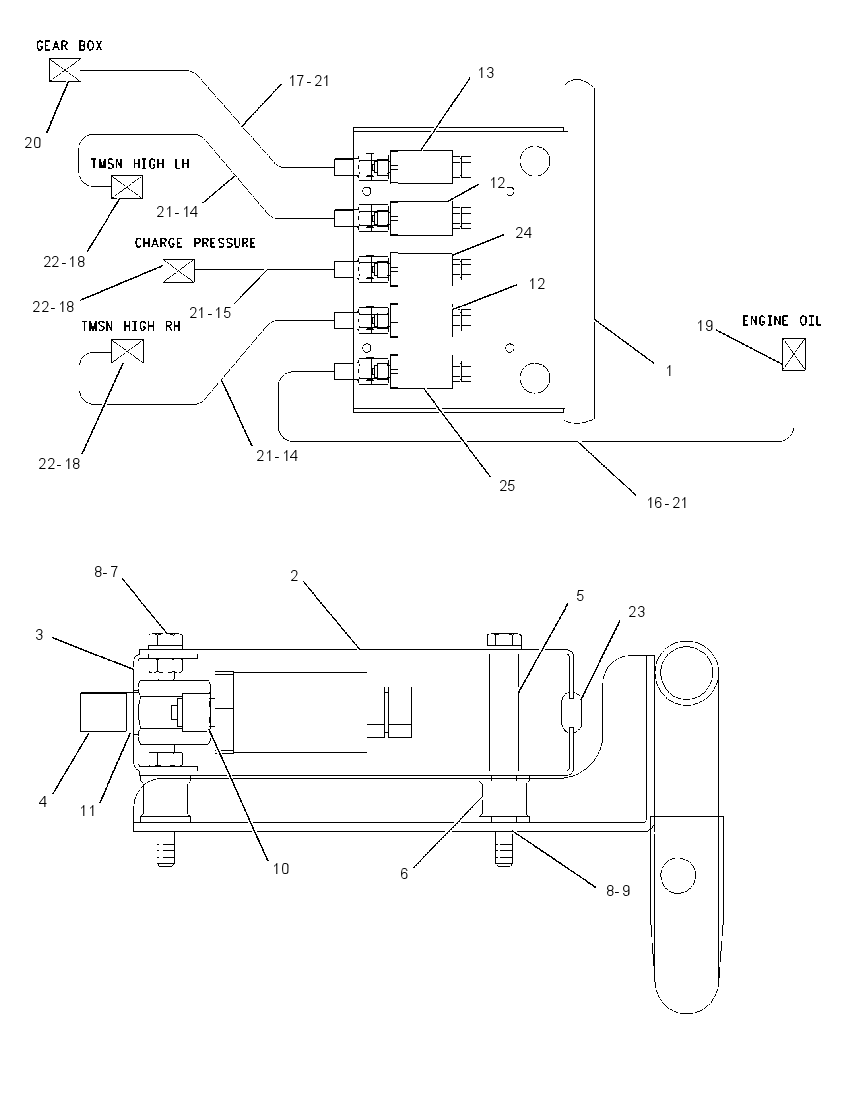 LINES GP-PRESSURE SENSOR 1793615 CAT