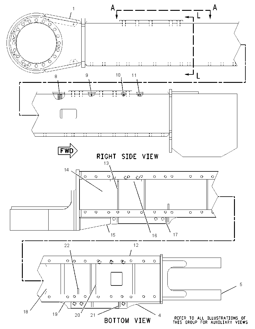 FRAME AS-TRACK ROLLER 1746881 CAT
