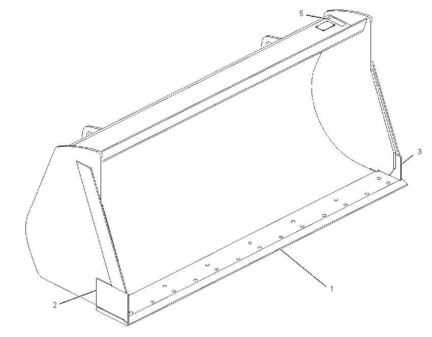 BUCKET AS-STONE SIEVE 1486412 CAT