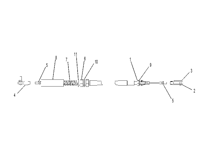 CABLE GP-GOVERNOR CONTROL 1441564 CAT