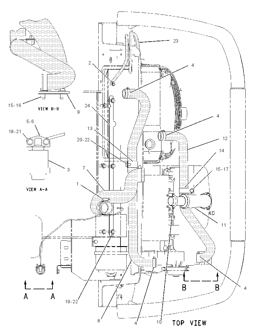 INSTALLATION GP-ENGINE 1482268 CAT