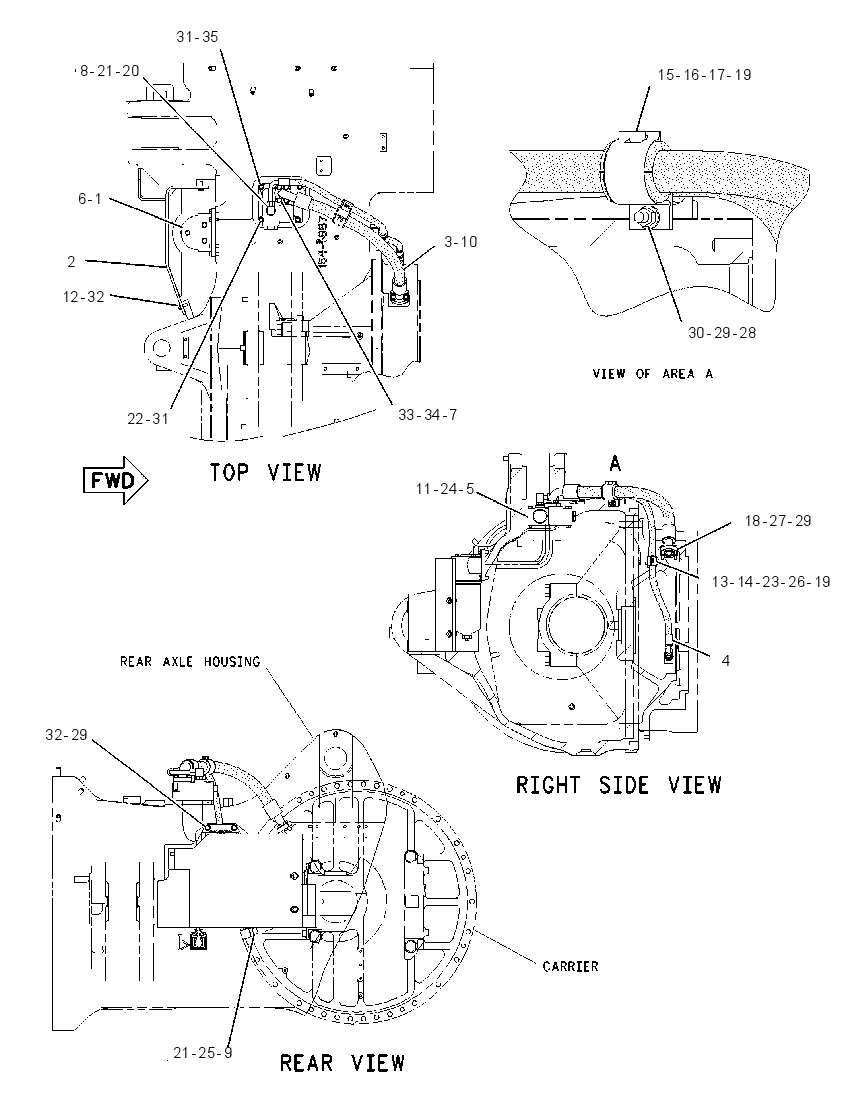 LINES GP-POWER TRAIN FILTER 1691479 CAT