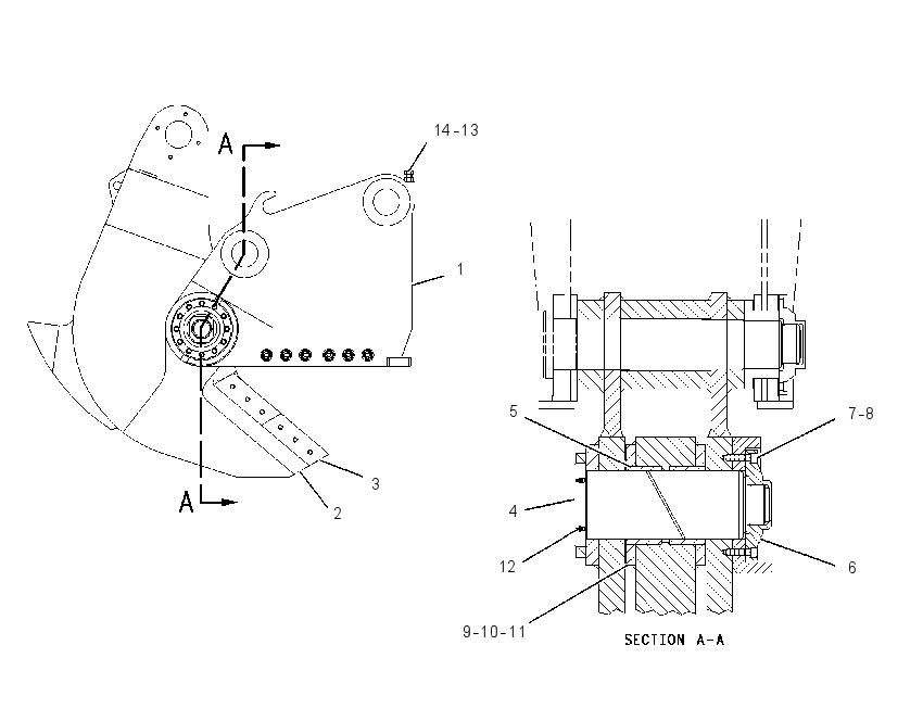 JAW GP-SHEAR 1796781 CAT