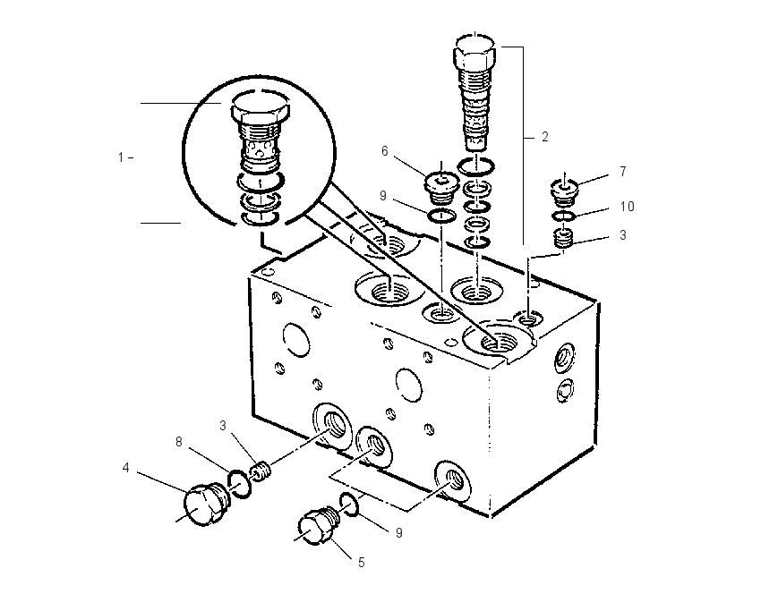 VALVE GP-SECONDARY STEERING 1177683 CAT