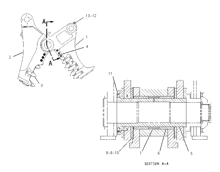 JAW GP-PULVERIZER 1796766 CAT