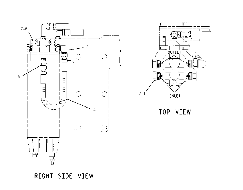 PLUG GP-WATER SEPARATOR 1805452 CAT