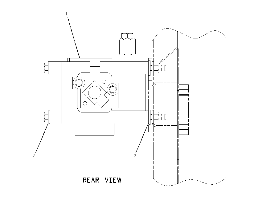 MANIFOLD & MTG GP-EJECTOR CONT 1792135 CAT