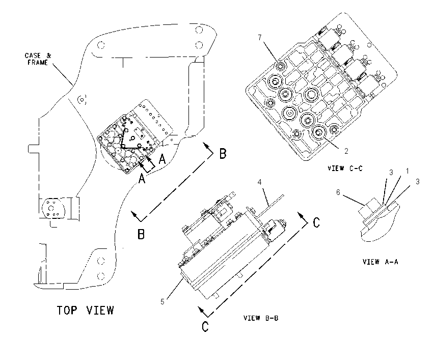 VALVE & MTG GP-STEER & BRAKE 1644207 CAT