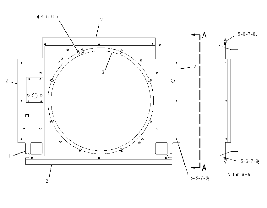 BAFFLE GP-RADIATOR 1208093 CAT