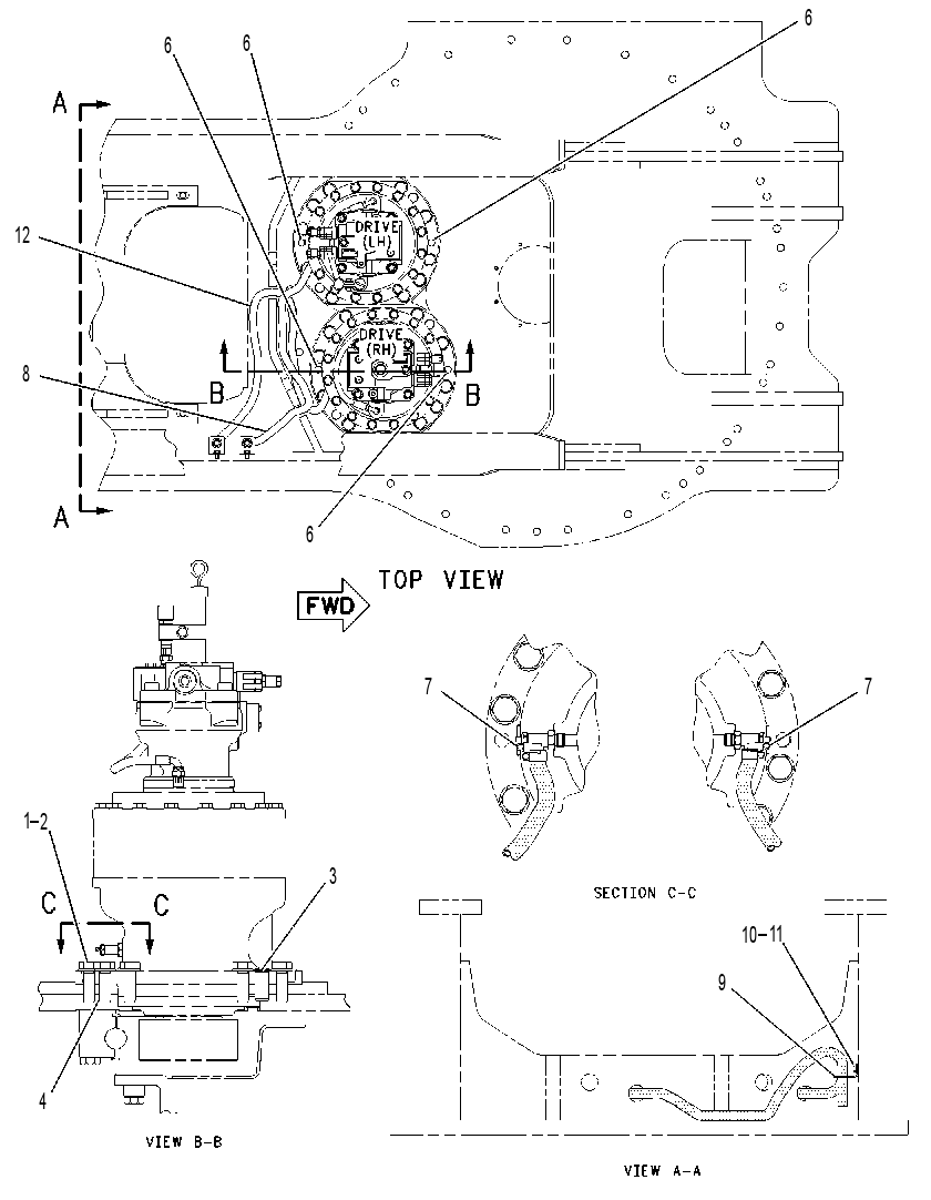FASTENER GP-SWING DRIVE & MTR 1799341 CAT