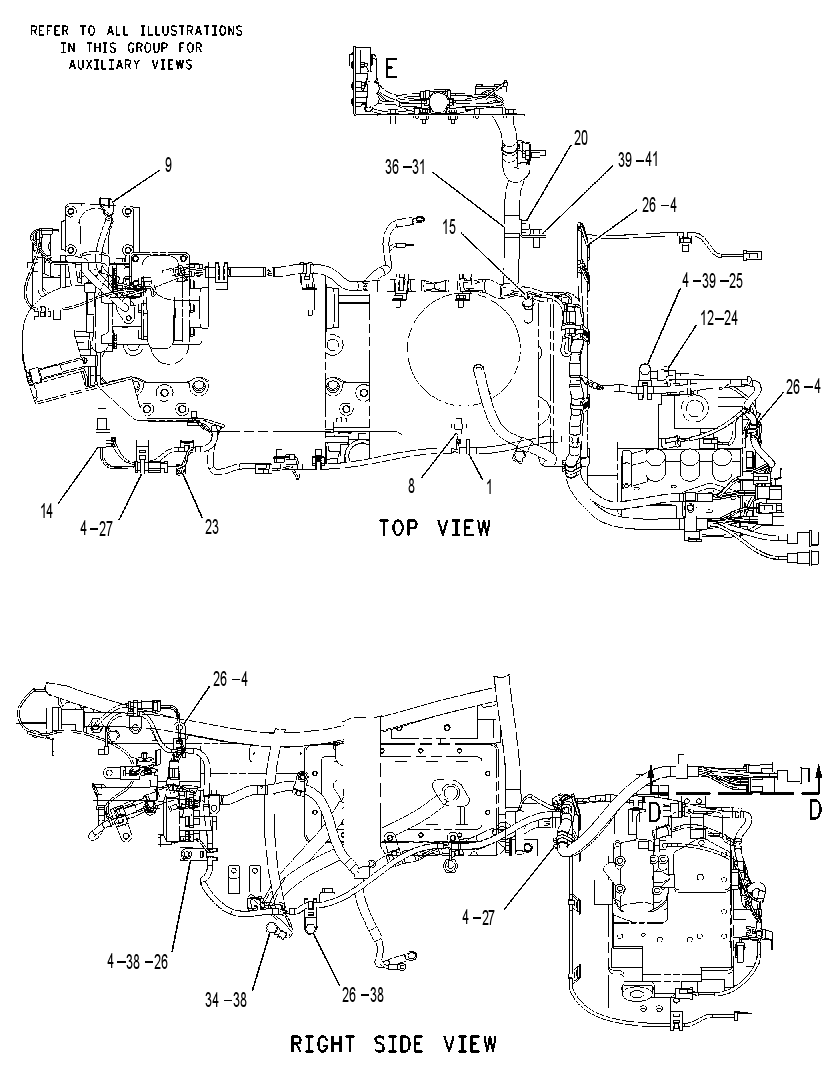 WIRING GP-POWER TRAIN 1322670 CAT