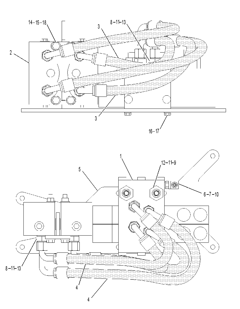 LINES GP-BOGIE LIFT CONTROL 1786899 CAT