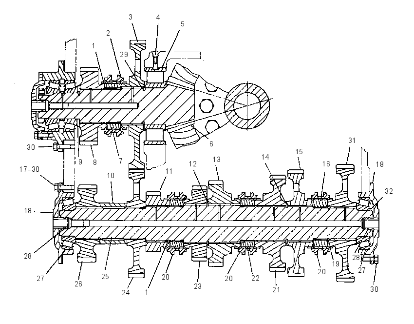 GEAR GP-TRANSMISSION 7G6977 CAT