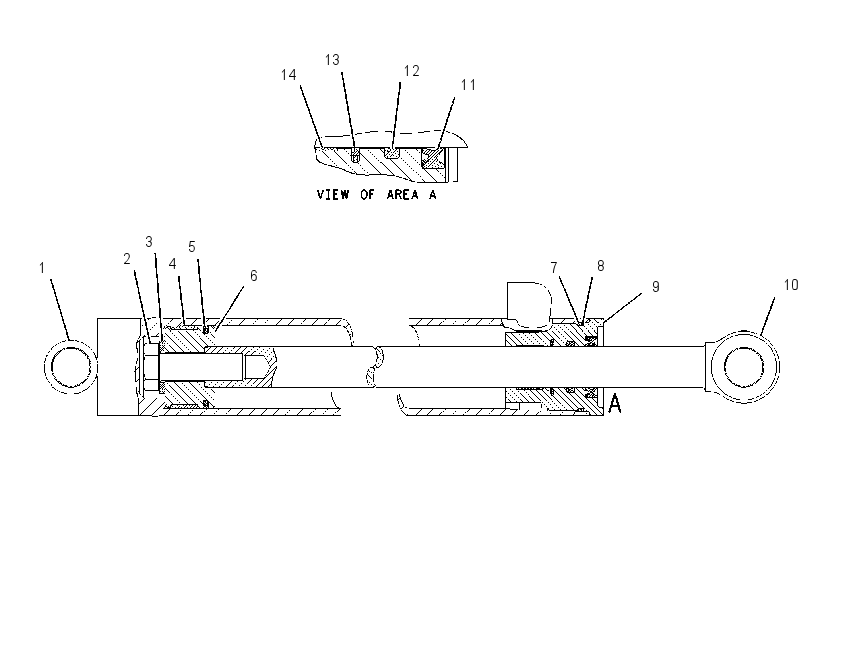 CYLINDER GP-EXTENDABLE STICK 1535735 CAT