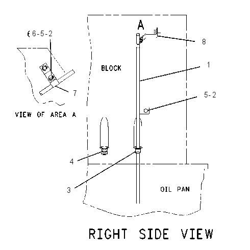GUIDE GP-OIL LEVEL GAUGE 1214295 CAT