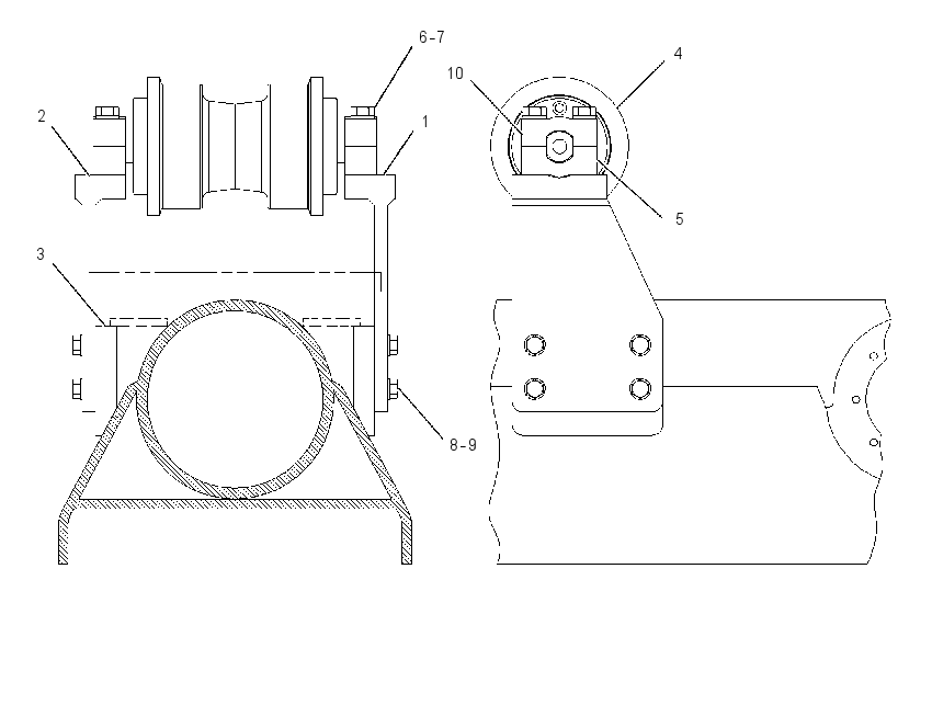 ROLLER AR-TRACK CARRIER 1024318 CAT
