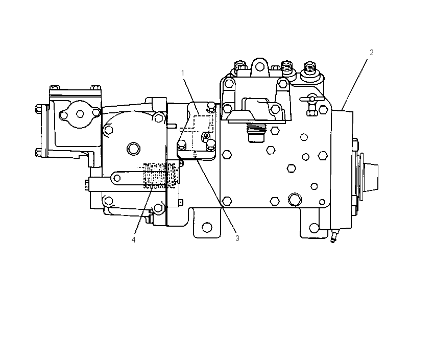 Регулятор и ТНВД 6N6210 CAT
