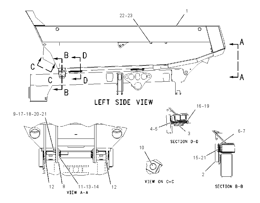 BODY GP-TRUCK 1374997 CAT
