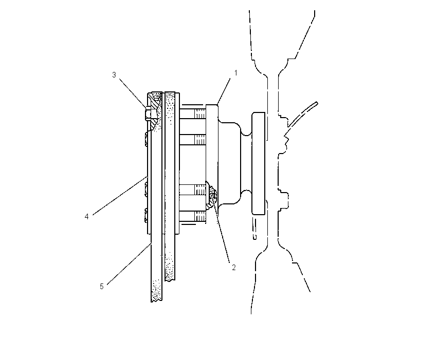 Шкив 4W3154 CAT