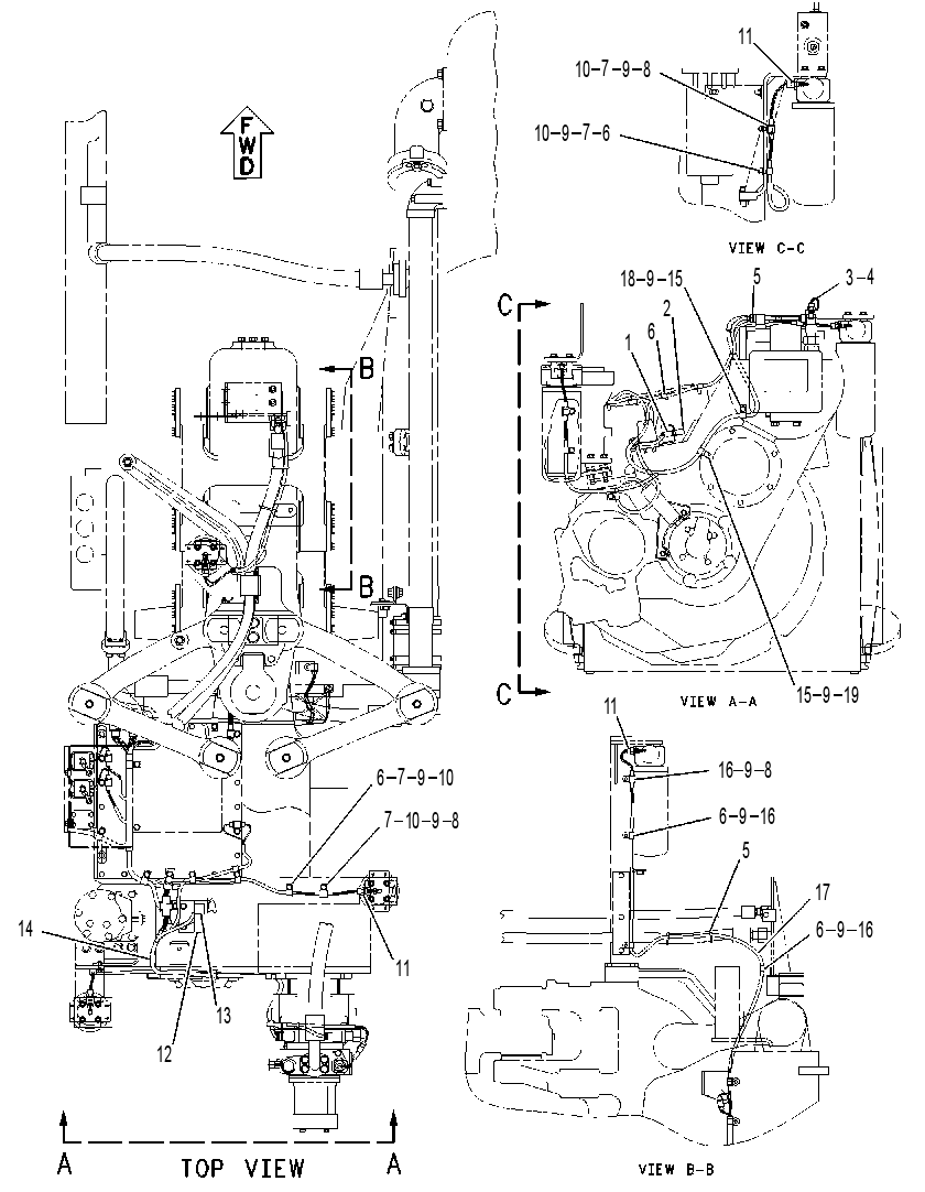 CONTROL & WIRING GP-AUGER 1084855 CAT