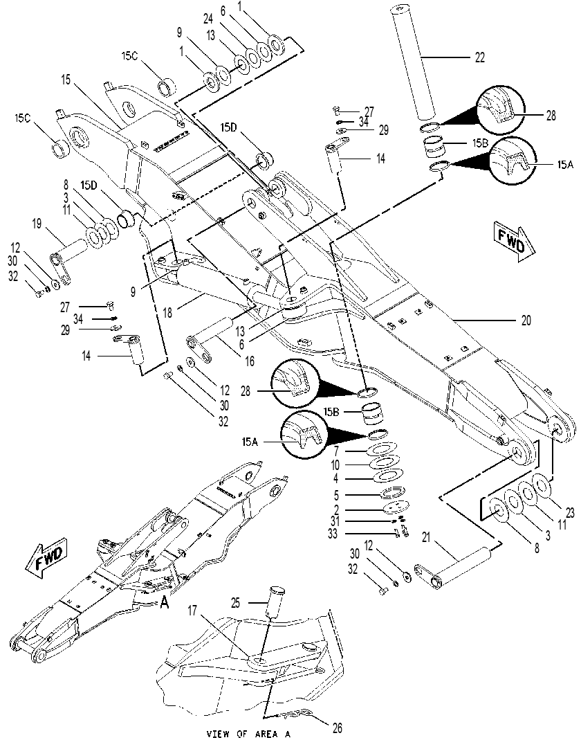 BOOM GP-OFFSET 1533595 CAT