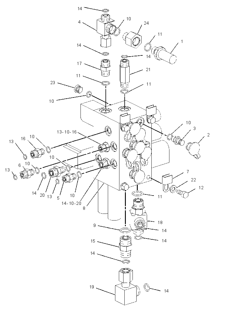 MANIFOLD & MTG GP-CONTROL 1313484 CAT