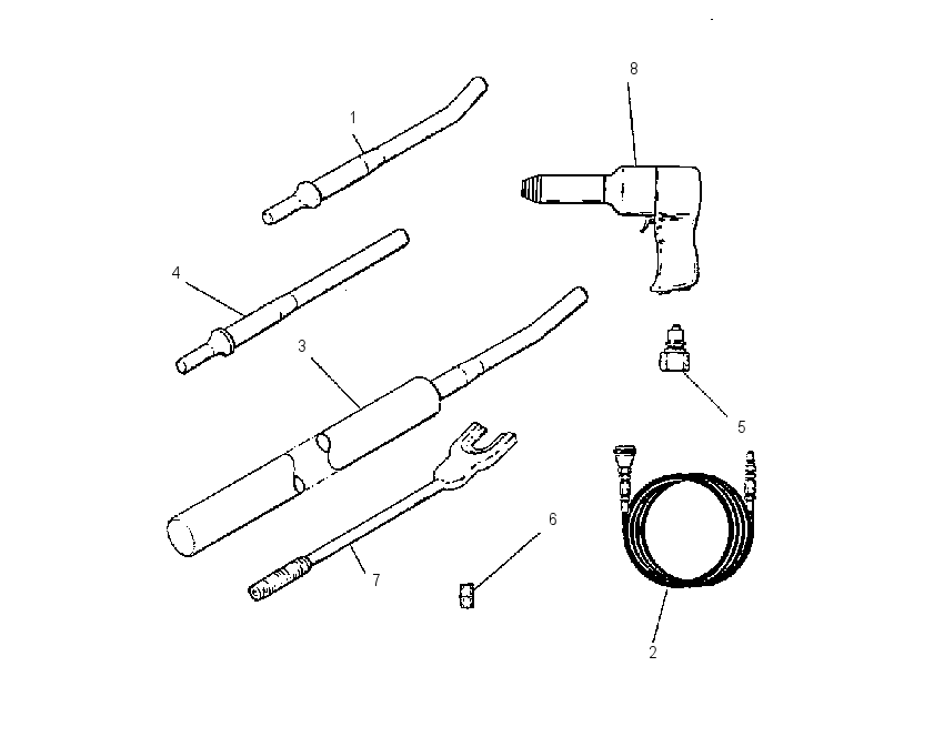 SERVICE GP-CUTTER BIT 7X3667 CAT