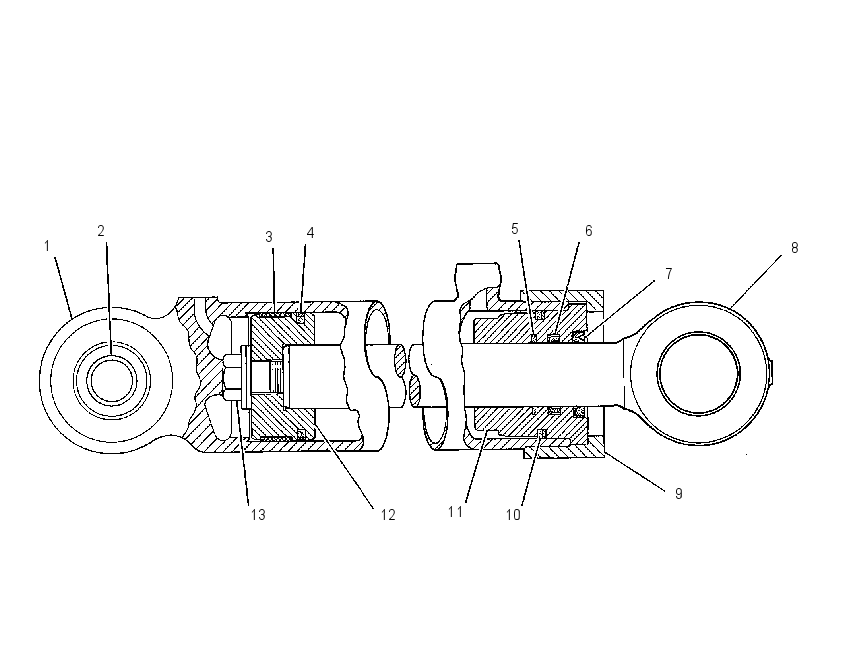 CYLINDER GP-FLOOR 1U2157 CAT