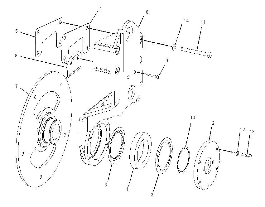 SUPPORT GP-VIBRATORY 1563499 CAT