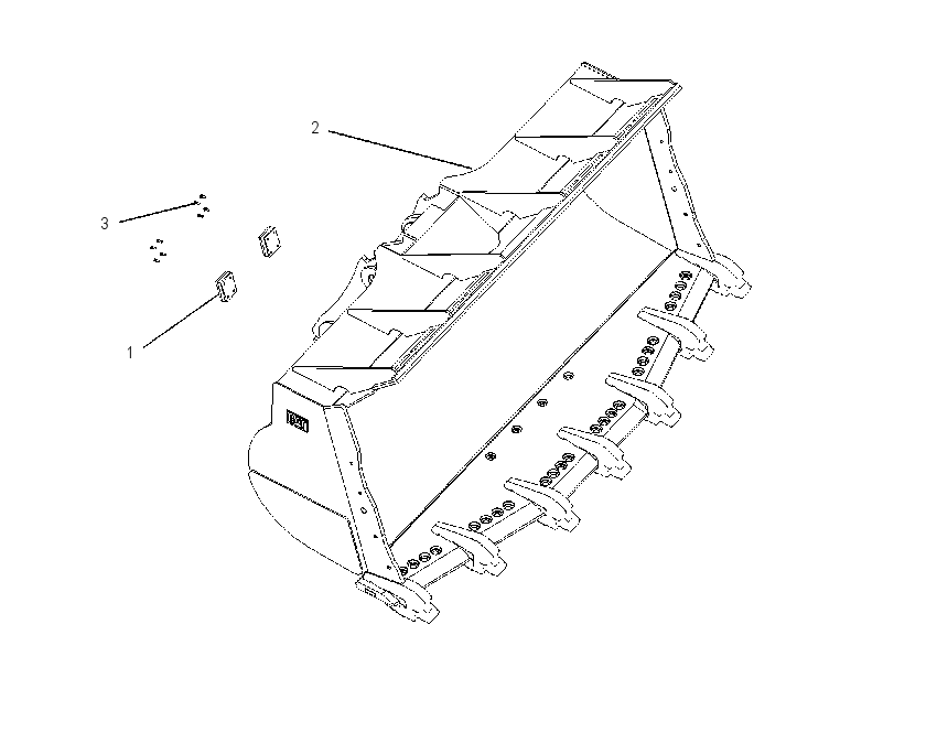 Ковш скальный 1751450 CAT