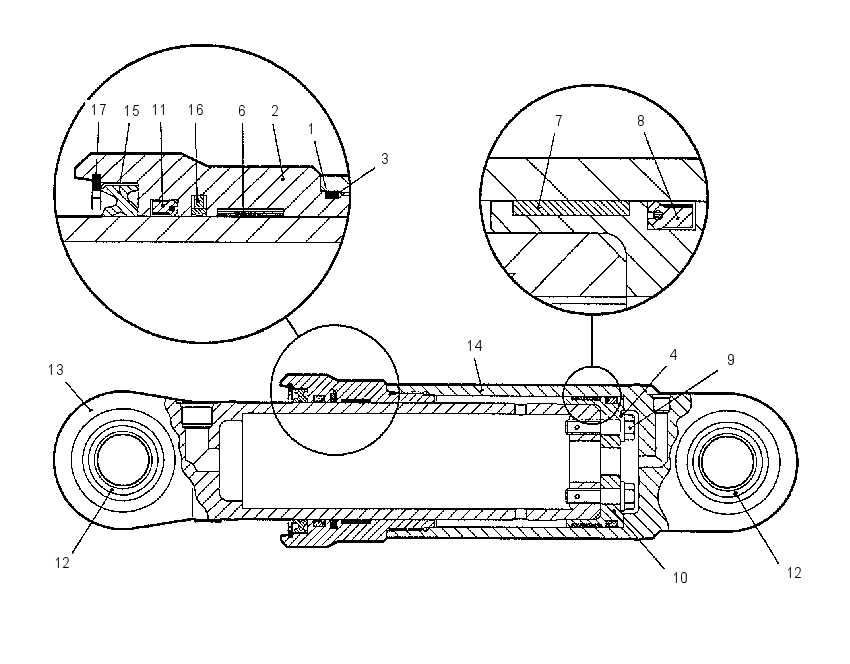 CYLINDER GP-SUSPENSION 1340006 CAT