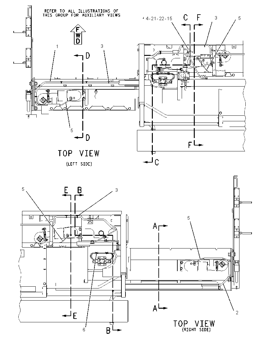 Проводка выглаживающей плиты 8I0595 CAT