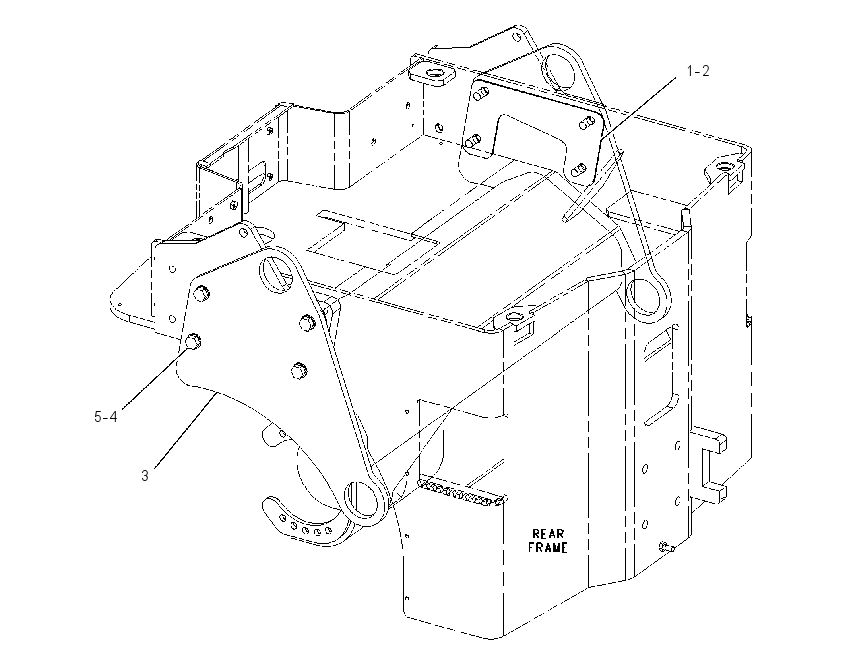 SUPPORT GP-MOTOR 1563500 CAT