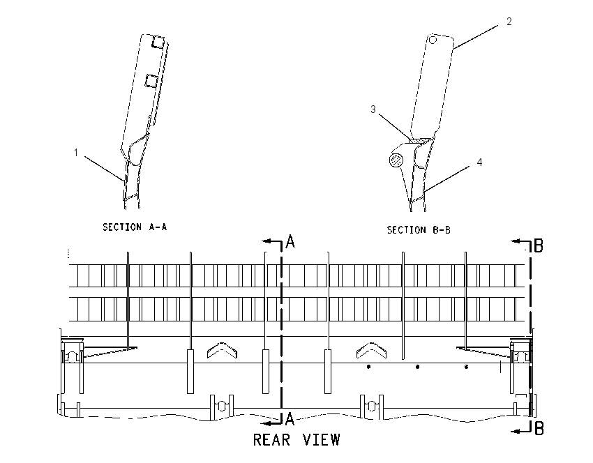 BLADE AS-STRAIGHT 4Z9091 CAT