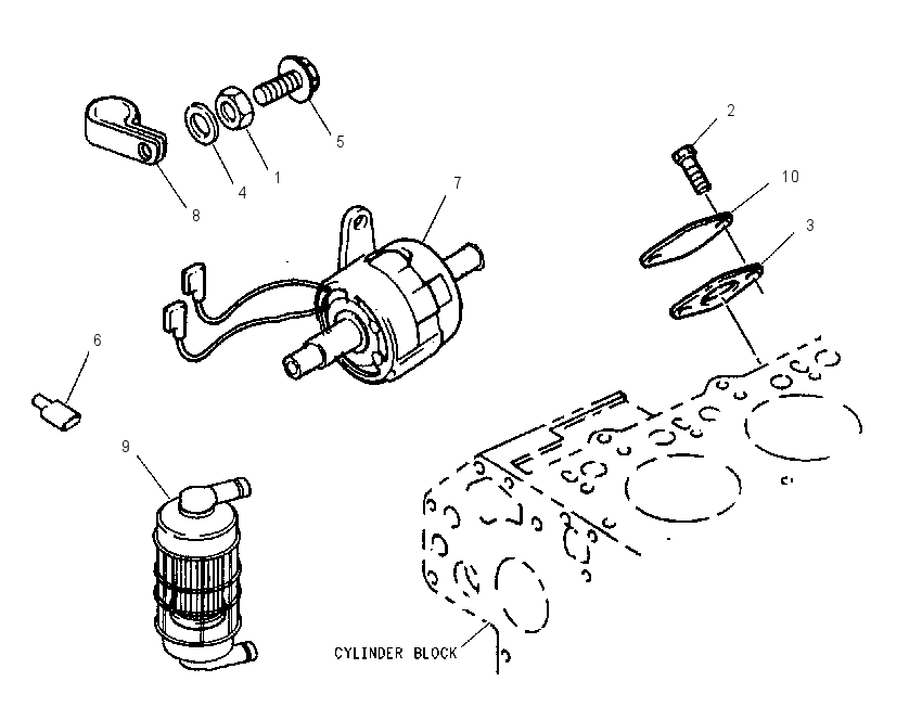 PUMP GP-FILTER & FUEL TRANSFER 1834328 CAT