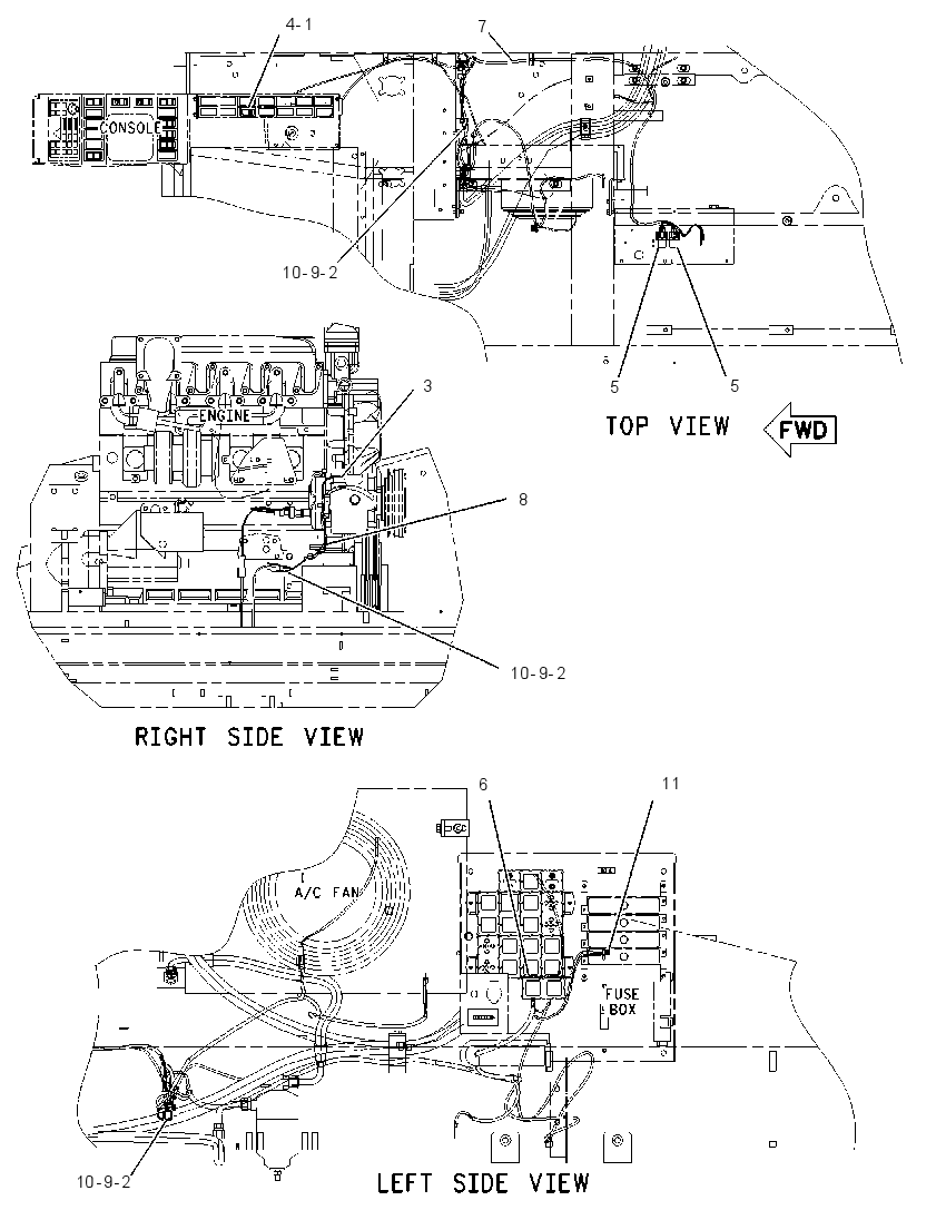 Проводка кондиционера 1565503 CAT