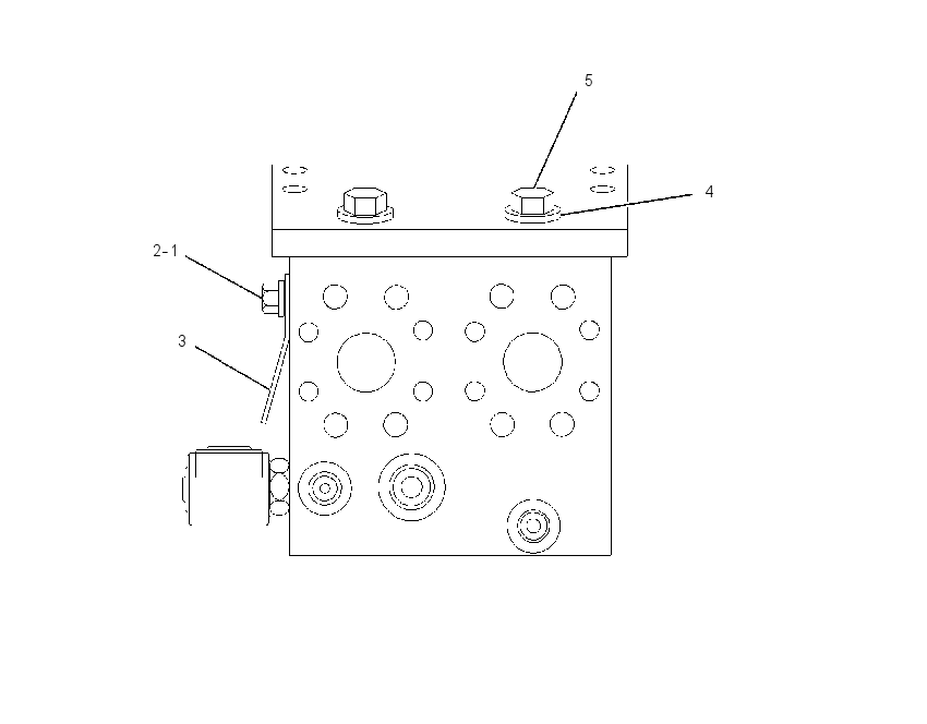 MANIFOLD GP-HYDRAULIC 1618893 CAT
