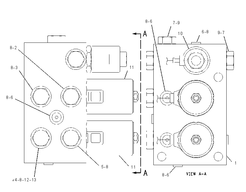 VALVE & MTG GP-RETARDER CONT 1189599 CAT