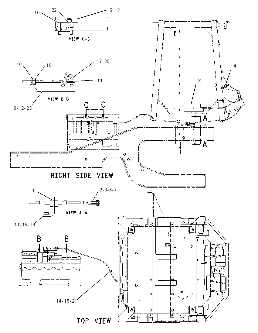 CAB INSTALLATION 1727673 CAT