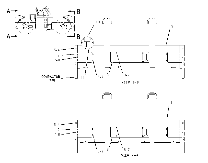 BUMPER GP-DRUM 1200138 CAT
