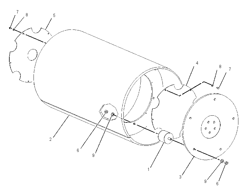 DRUM GP-COMPACTOR 1547953 CAT