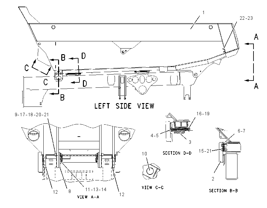BODY GP-TRUCK 1374998 CAT